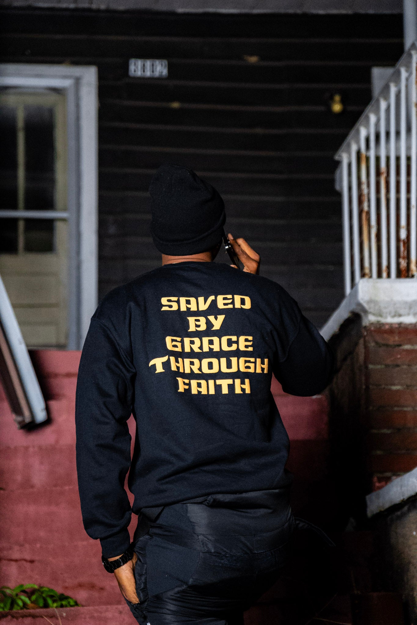 BORN SINNER SWEAT SHIRT